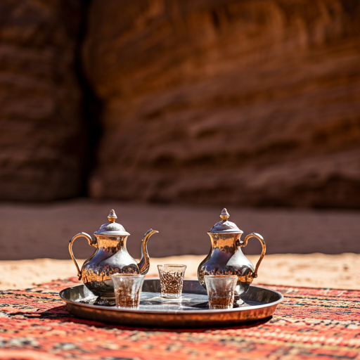 Bedouin tea ceremony in Wadi Rum